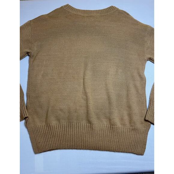 Banana Republic Women's Sweater Beige/Brown Long Sleeve Size M - Picture 4 of 8
